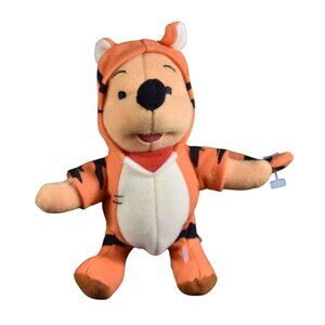 Vintage 1999 Disney Winnie The Pooh Plush In Tigger Costume By Mattel 9" Soft To